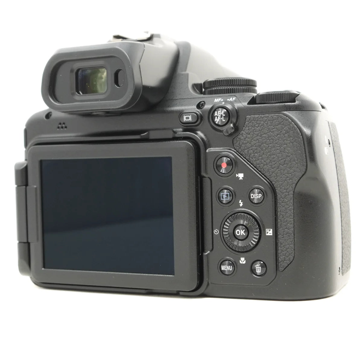 Used Nikon Coolpix P1100 Bridge camera - back angle