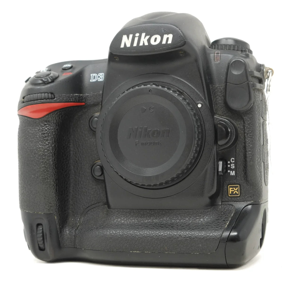 Used Nikon D3 DSLR camera - front angle