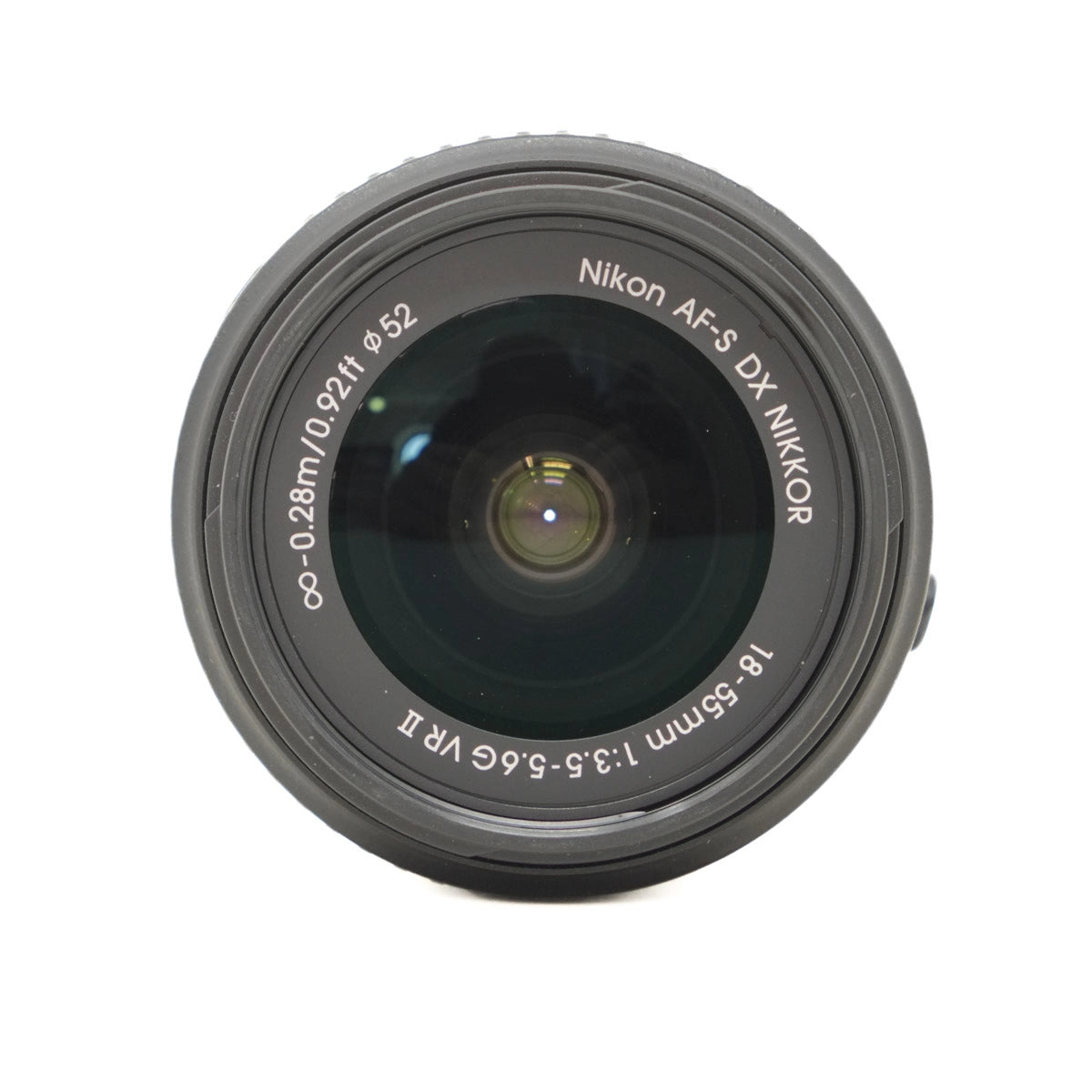 Used Nikon D3200 + 18-55mm F3.5-5.6G II VR - front angle