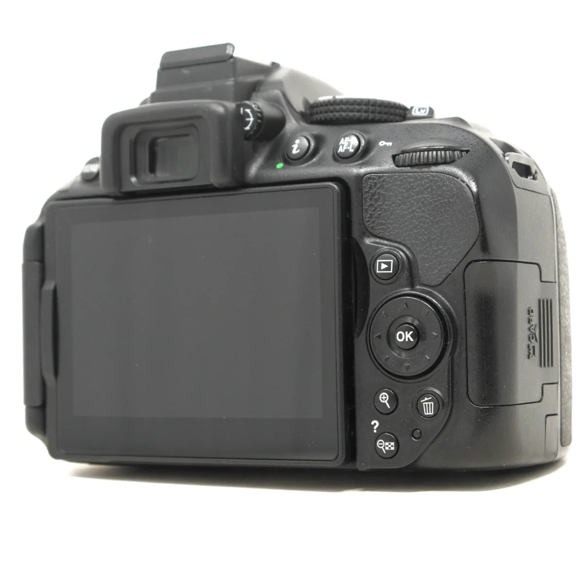 Used Nikon D5300 + 18-55mm AF-P VR Kit - back angle