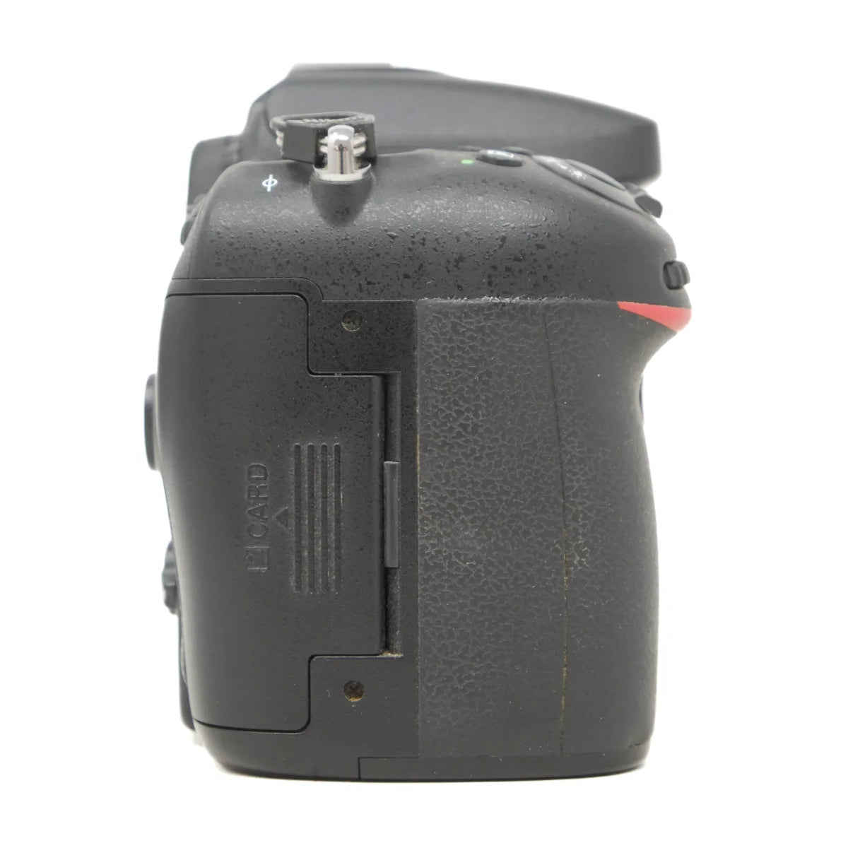 Used Nikon D7100 DSLR camera - side angle