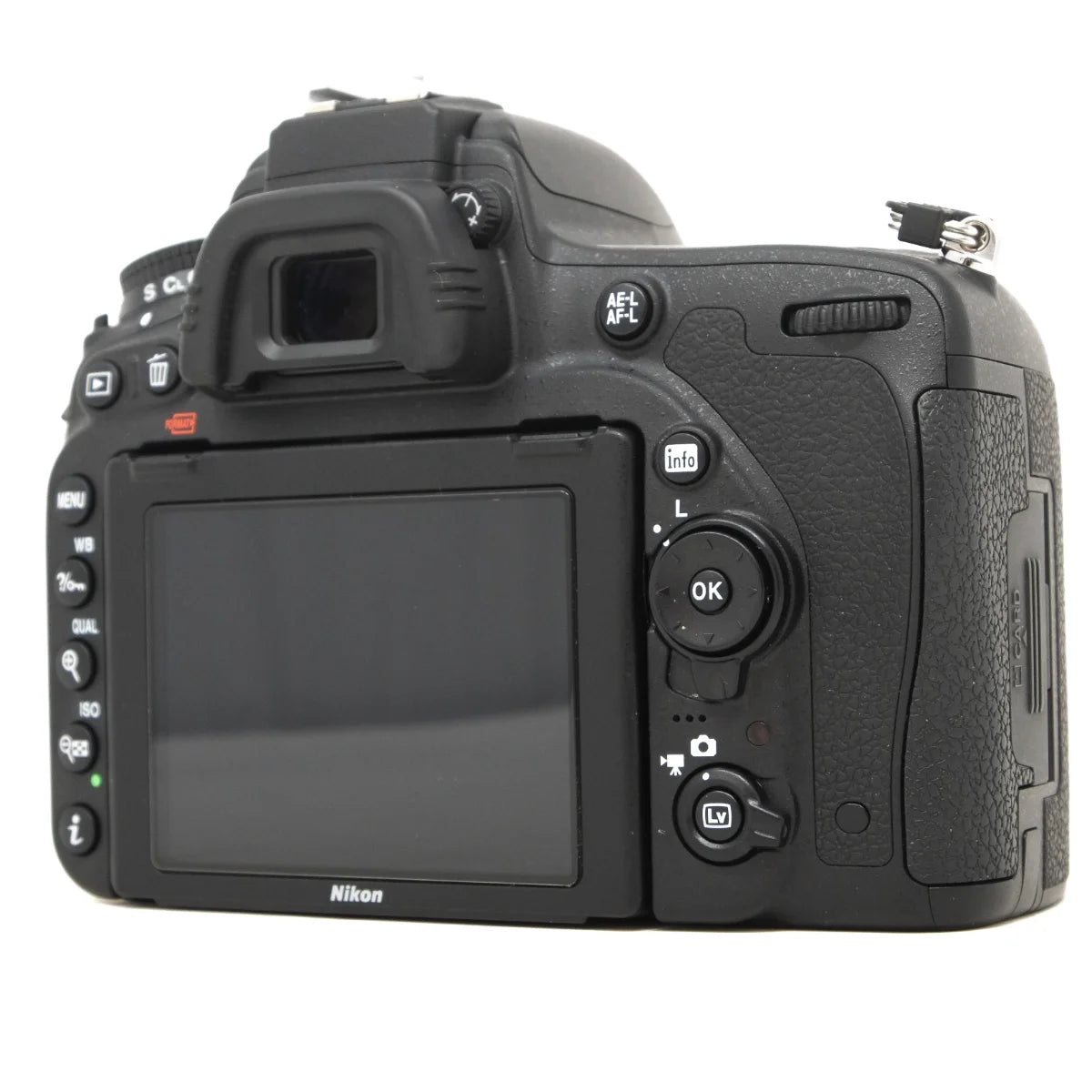 Used Nikon D750 DSLR - back angle