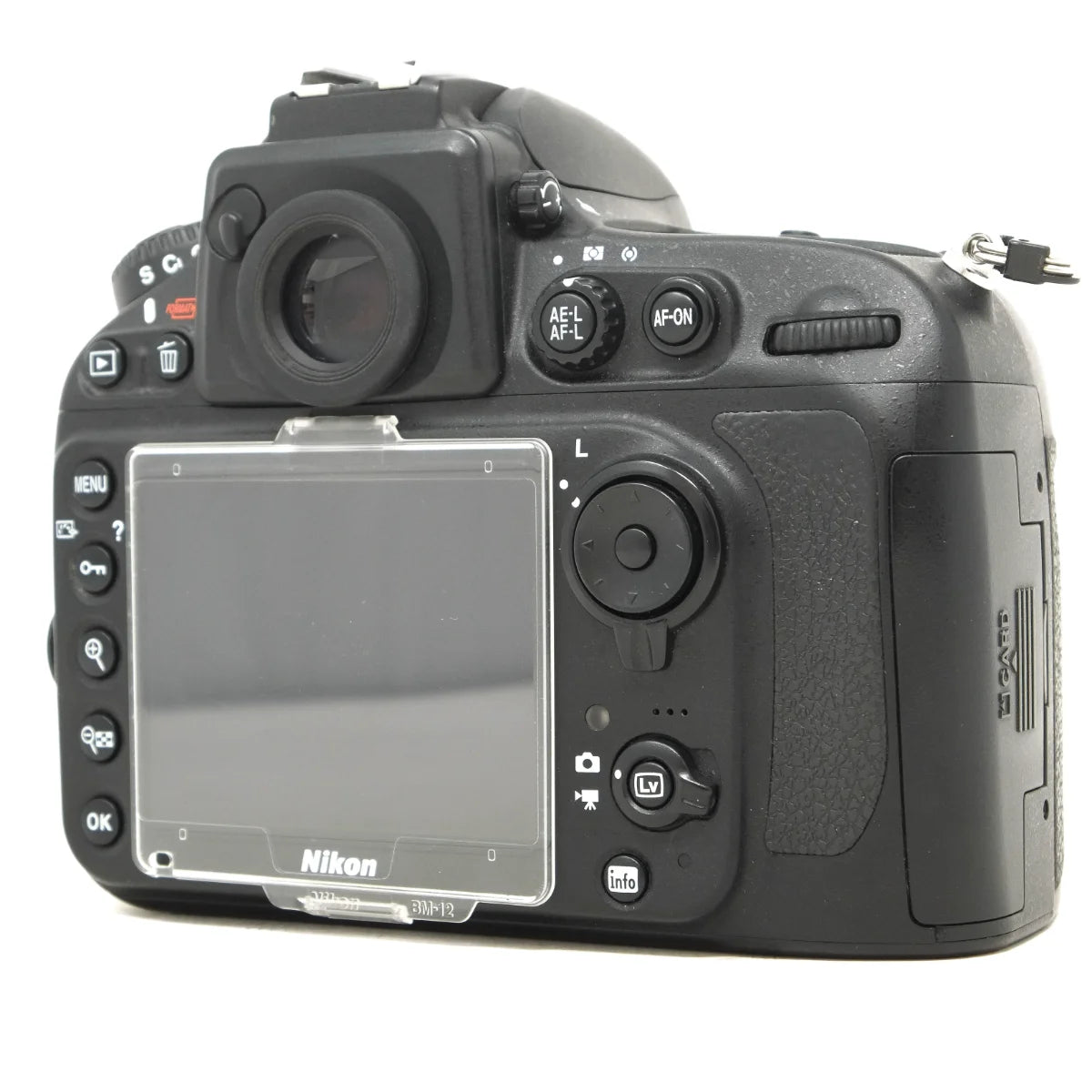 Used Nikon D800 DSLR Camera - back angle