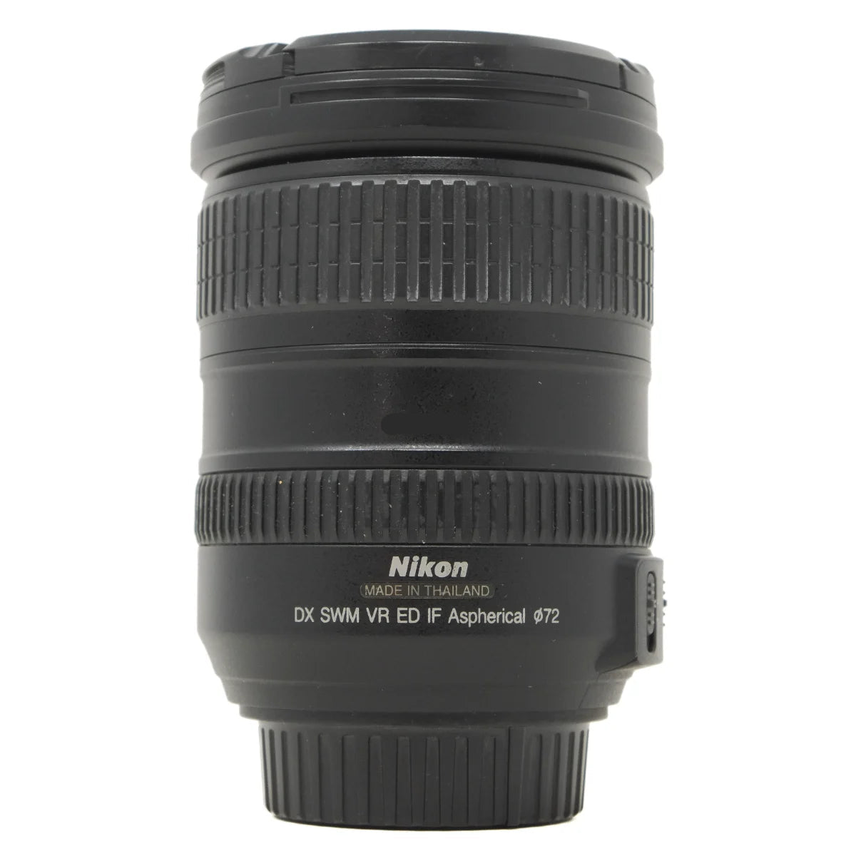 Used Nikon F 18-200mm f3.5-5.6 G ED Lens - side angle