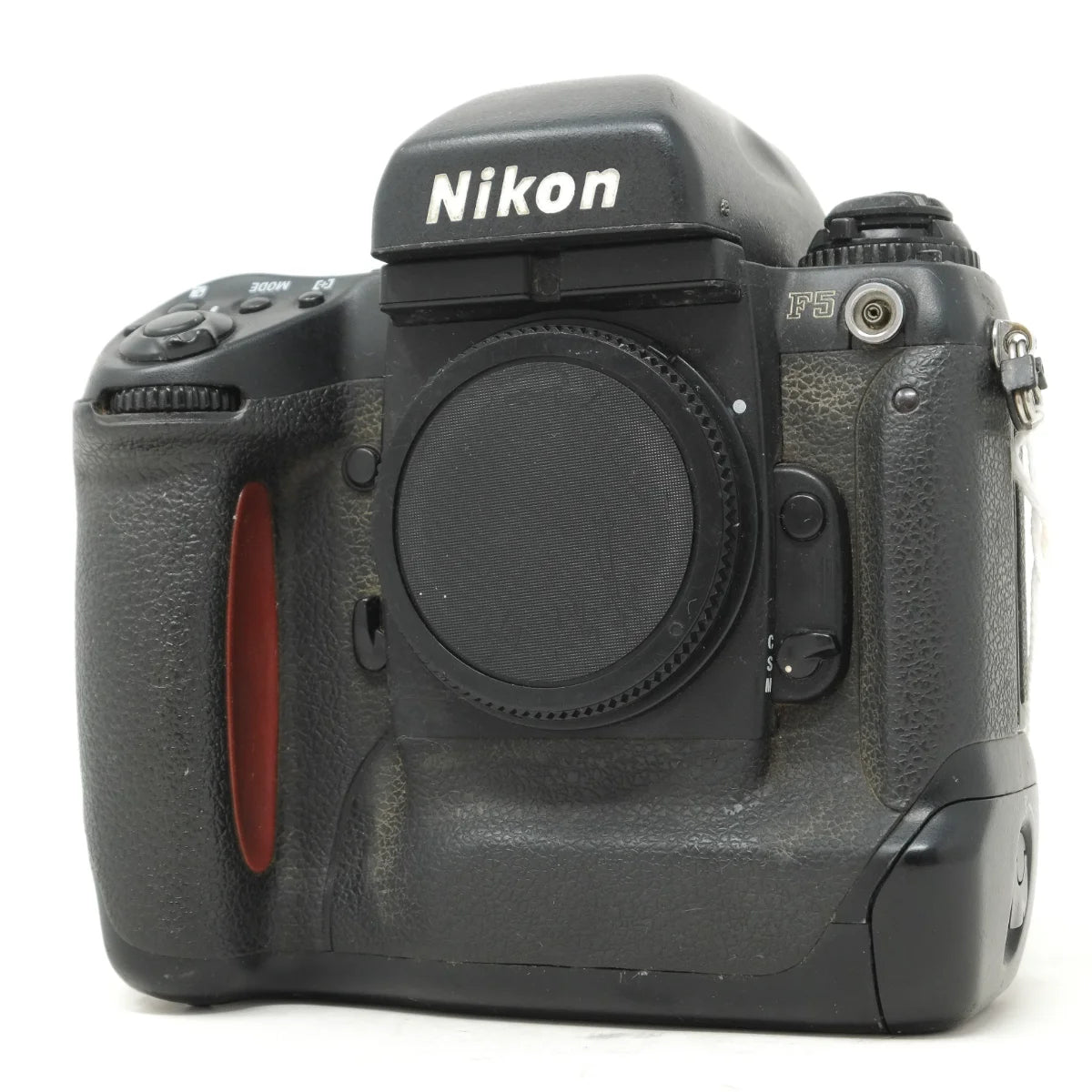 Used Nikon F5 Film camera body Spares or repair - front angle