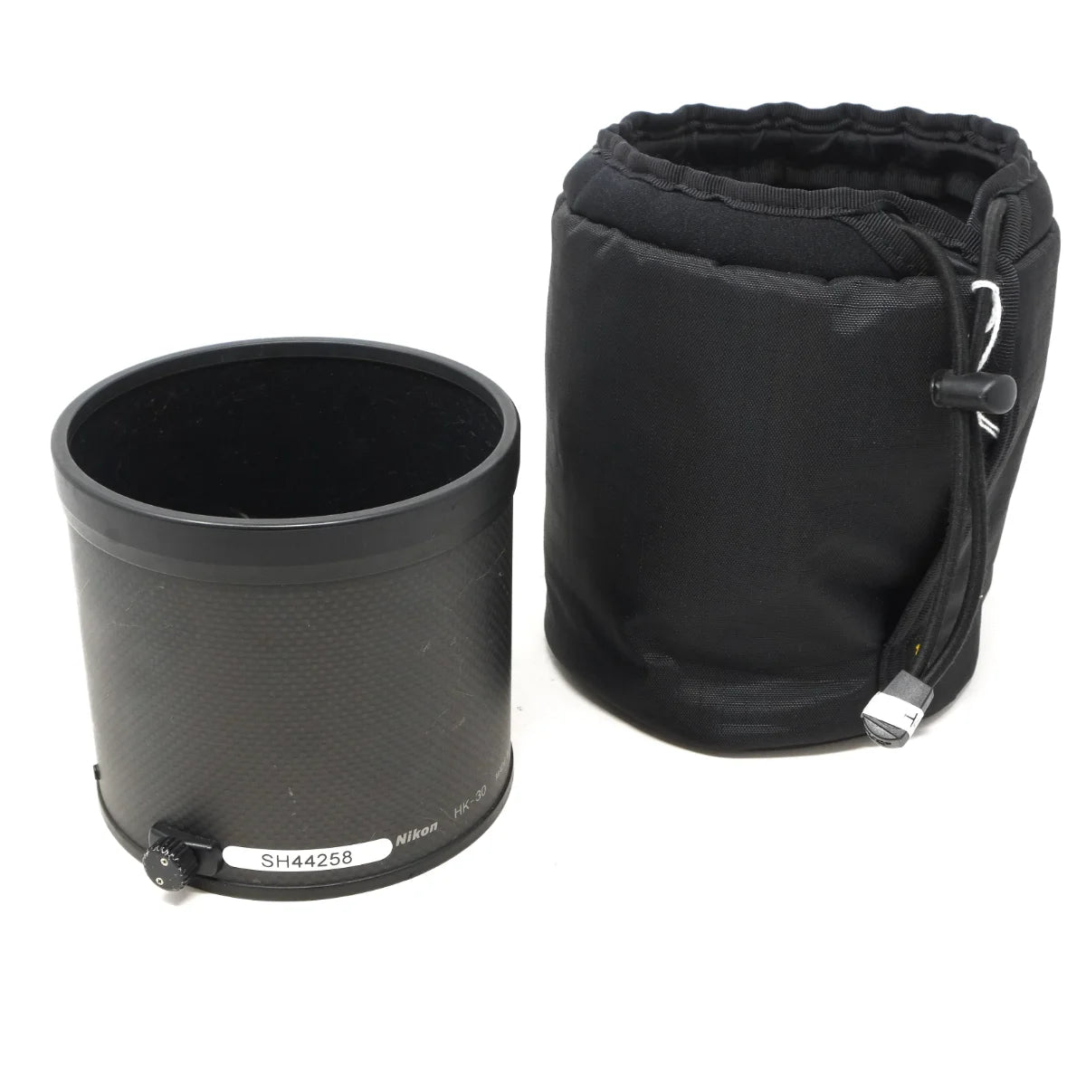 Used Nikon HK-30 Lens hood + Cap for Nikon AF-S 200-400mm - front angle