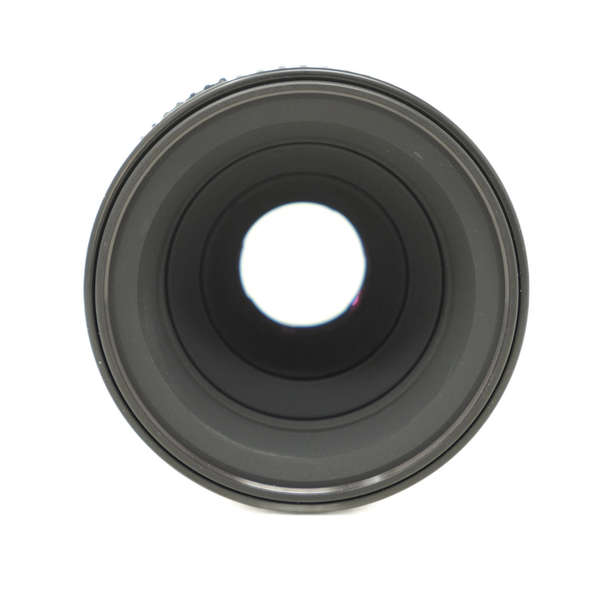 Camera lens on a white background