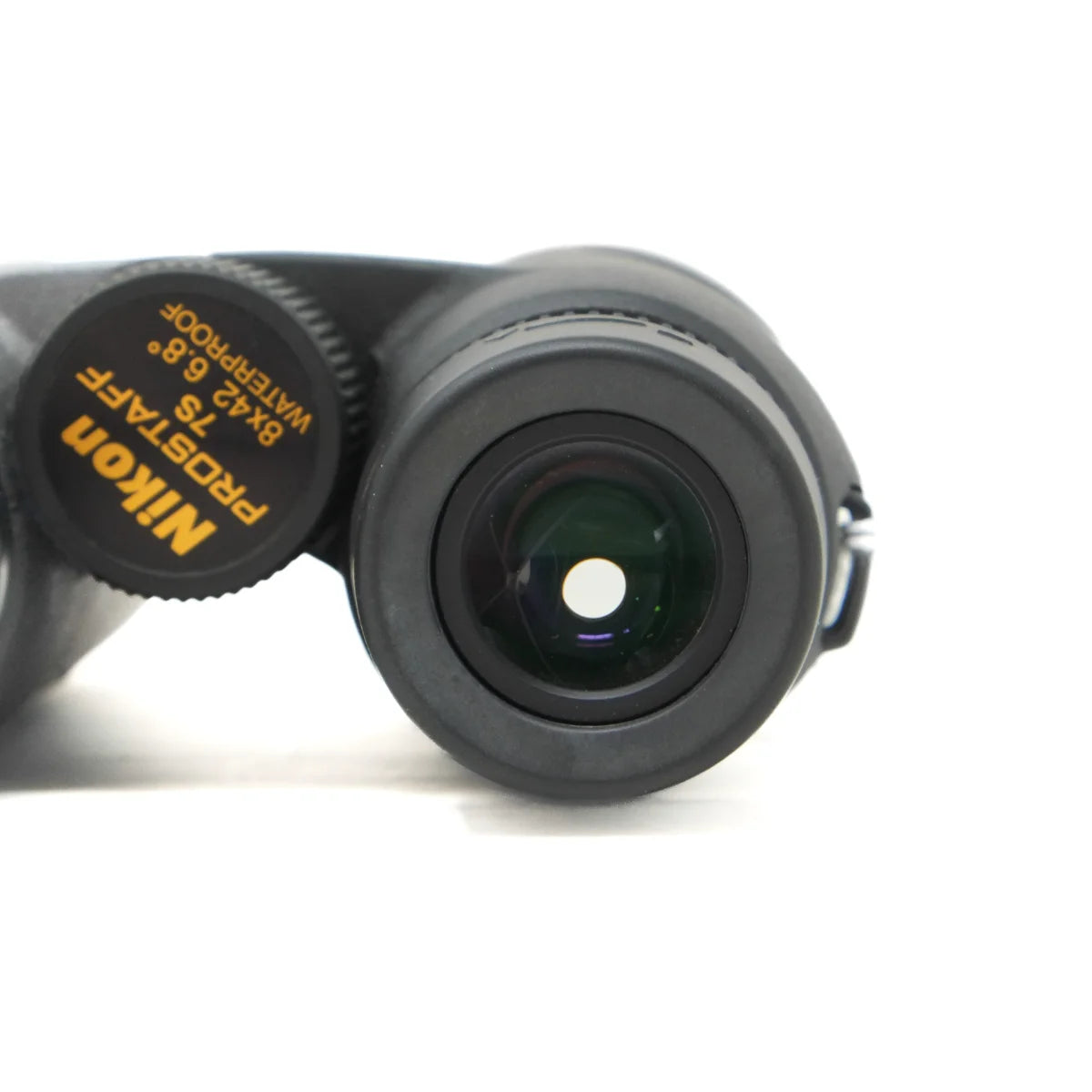 Used Nikon PROSTAFF 7S 8x42 binoculars with Case - back angle
