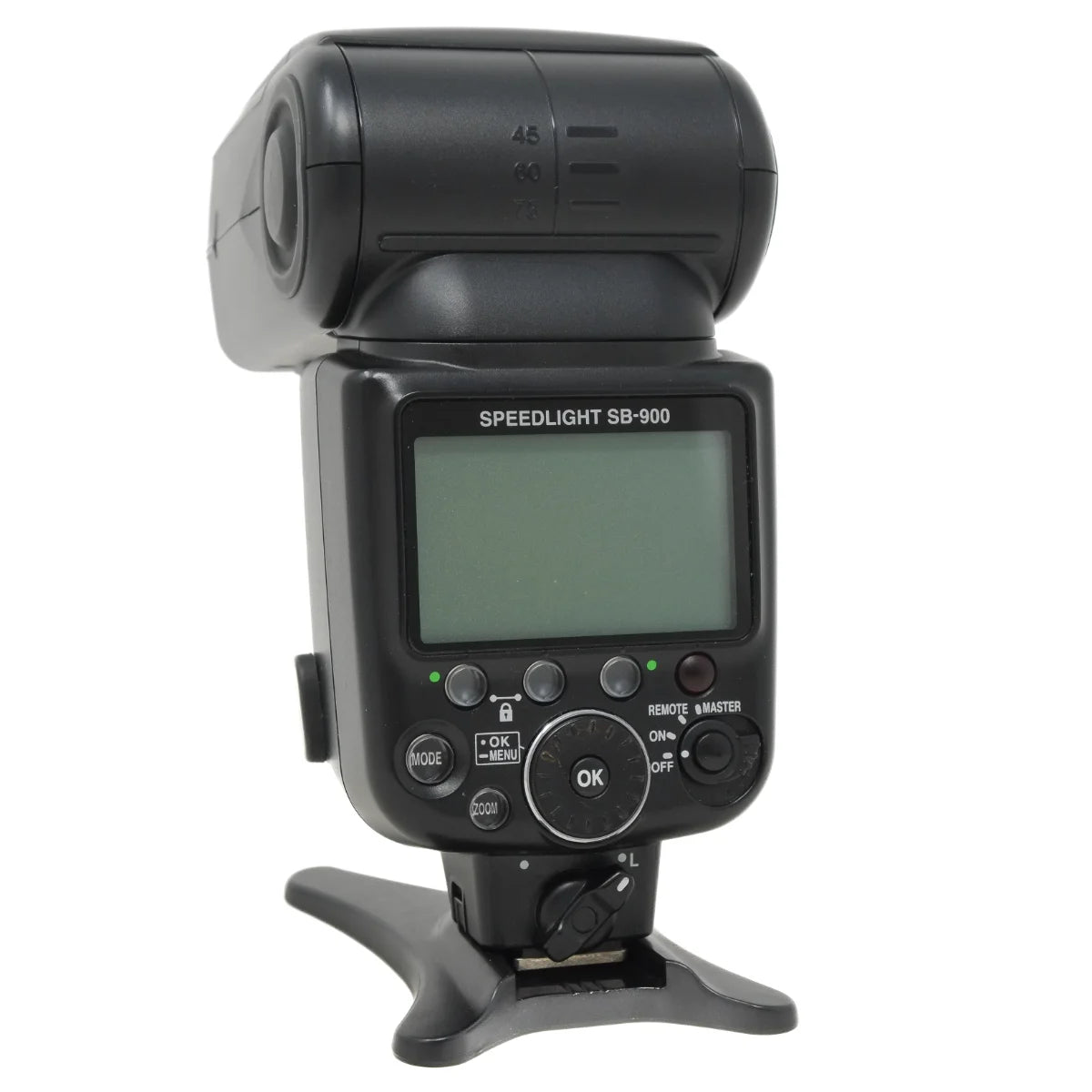 Used Nikon SB-900 Speedlight - back angle