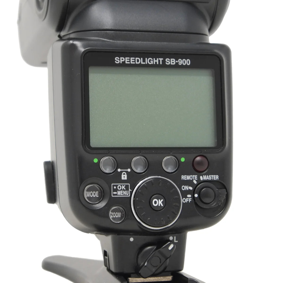 Used Nikon SB-900 Speedlight - back angle