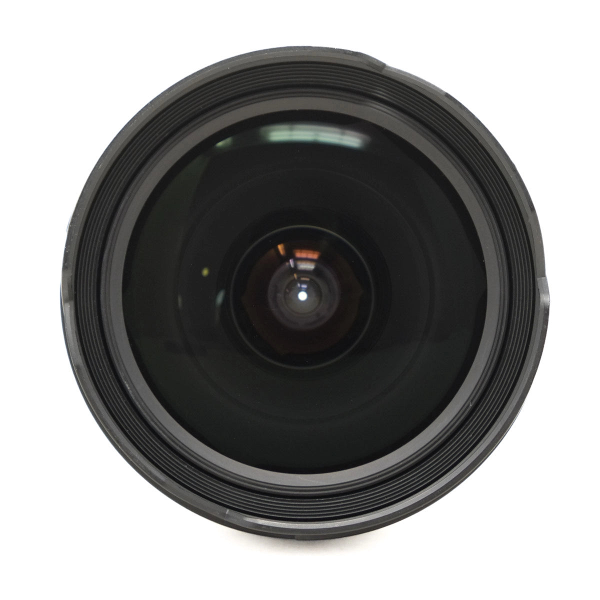 Camera lens on a white background