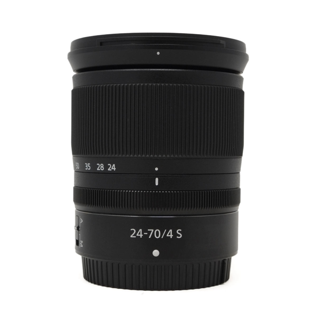 Used Nikon Z 24-70mm F4 S Lens - front angle