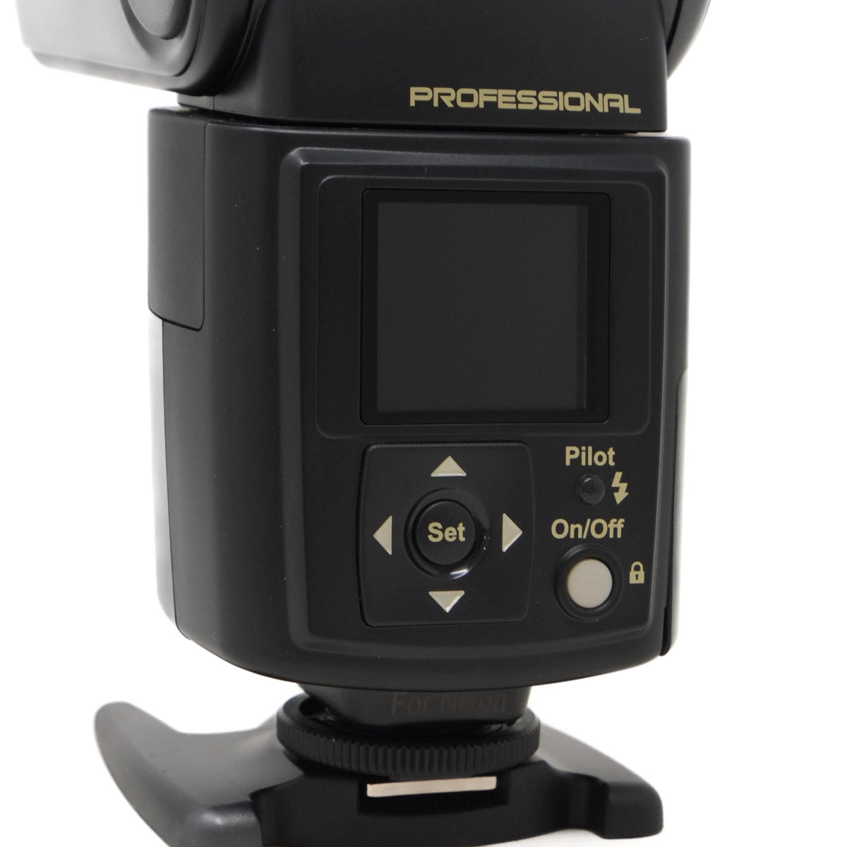 Used Nissin Di866 Mark II Dedicated TTL flash for Nikon DSLR - back angle