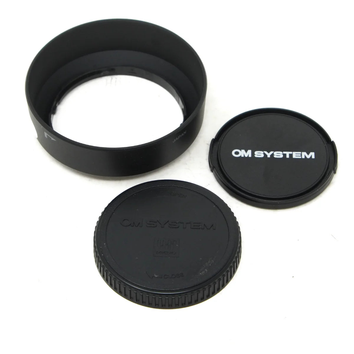 Used OM System 17mm F1.8 II Prime lens - lens hood and caps