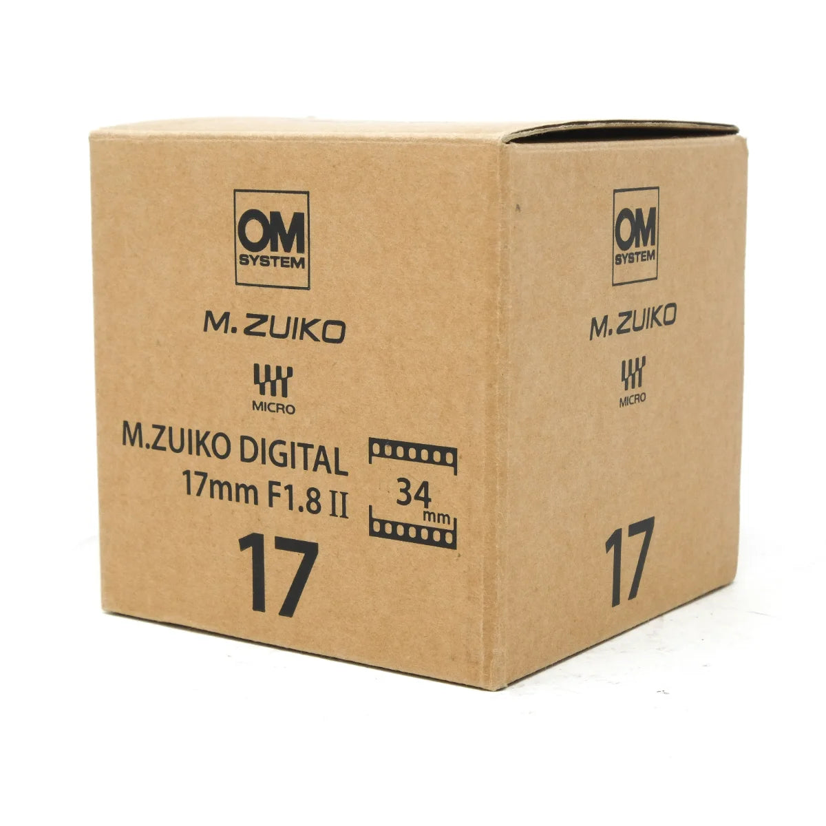 Used OM System 17mm F1.8 II Prime lens - original box