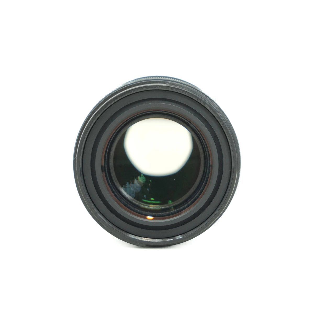 Camera lens on a white background