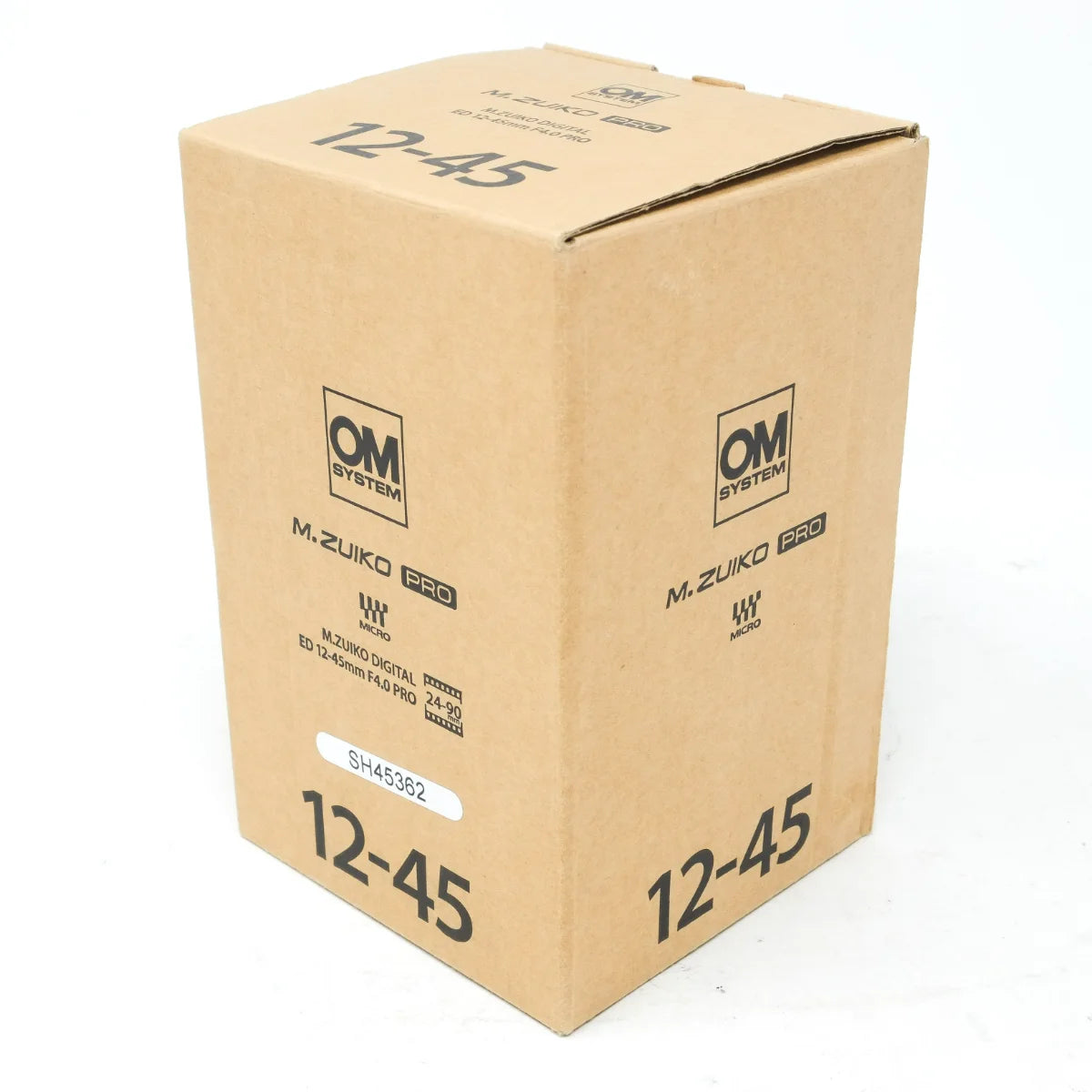 Used OM System M.Zuiko PRO 12-45mm F4 ED Lens - original box