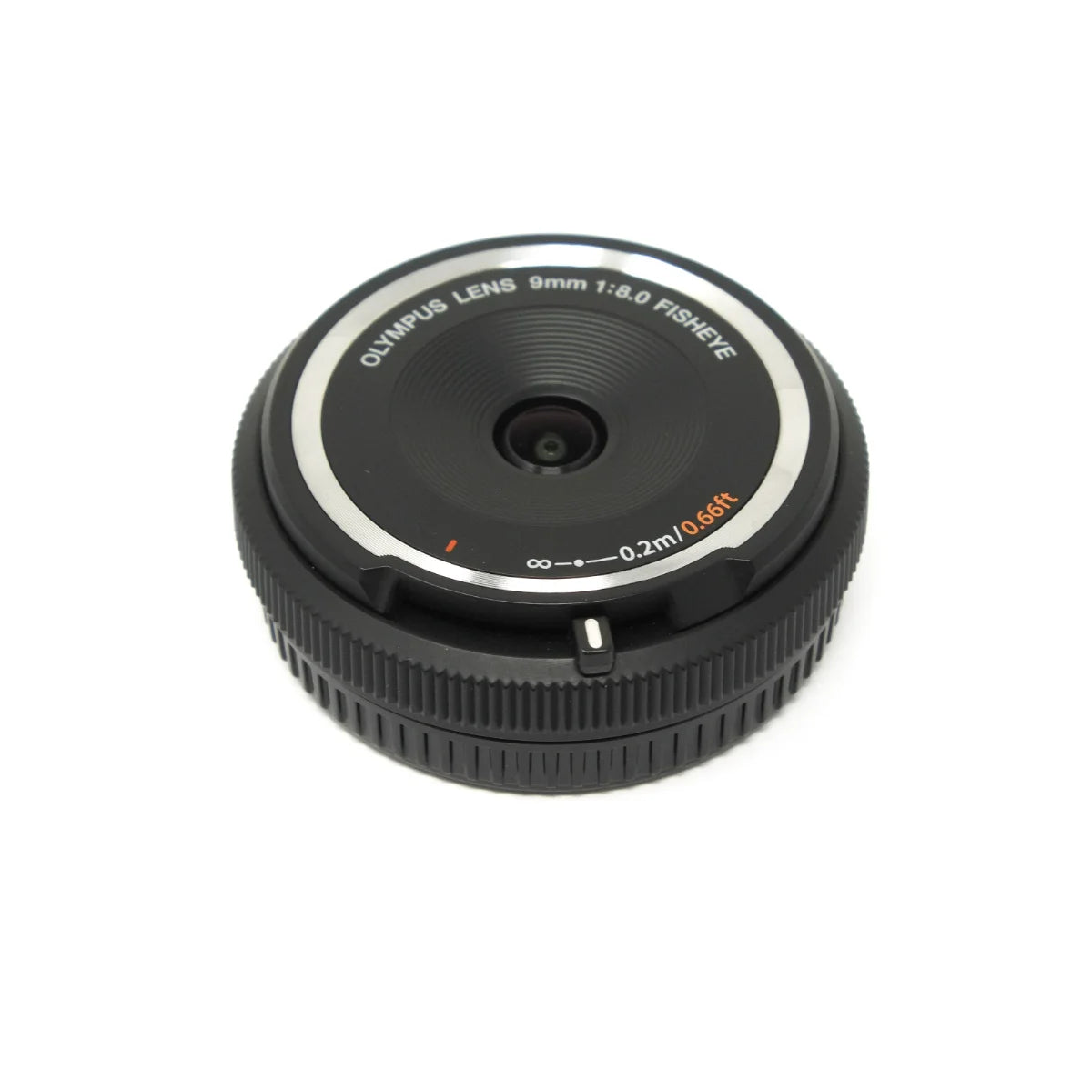 Used Olympus 9mm F8 Fisheye lens - top angle