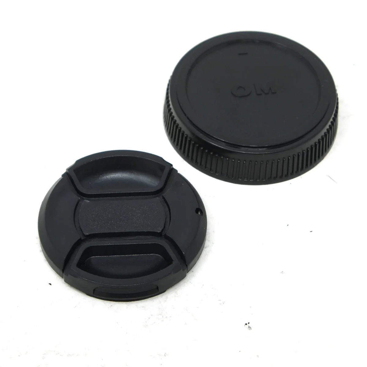 Used Olympus Auto-S 50mm f1.8 prime lens - both caps