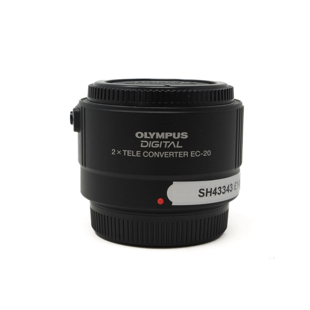 Olympus digital teleconverter lens on a white background