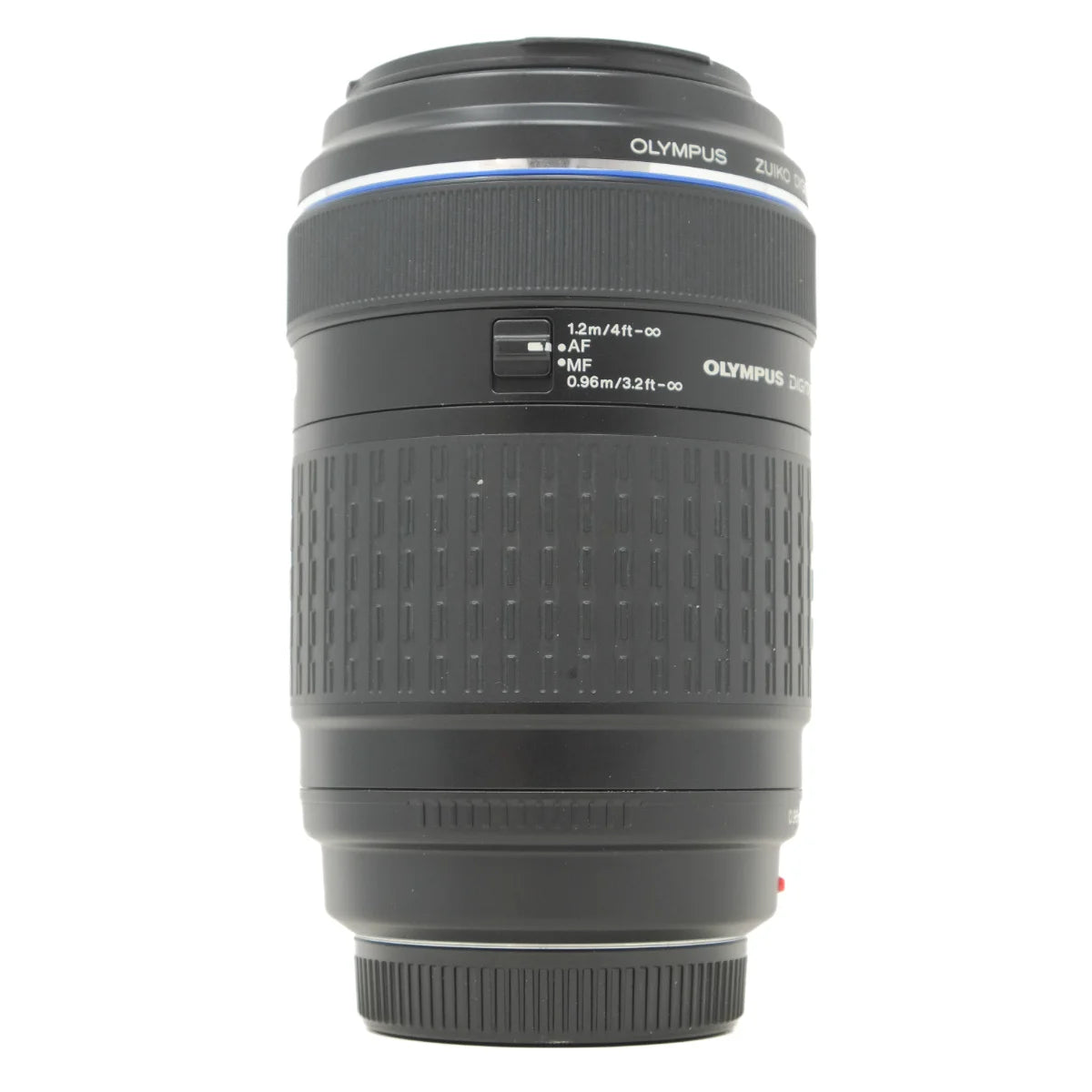 Used Olympus Digital 70-300mm F4-5.6 ED lens 4/thirds - side angle