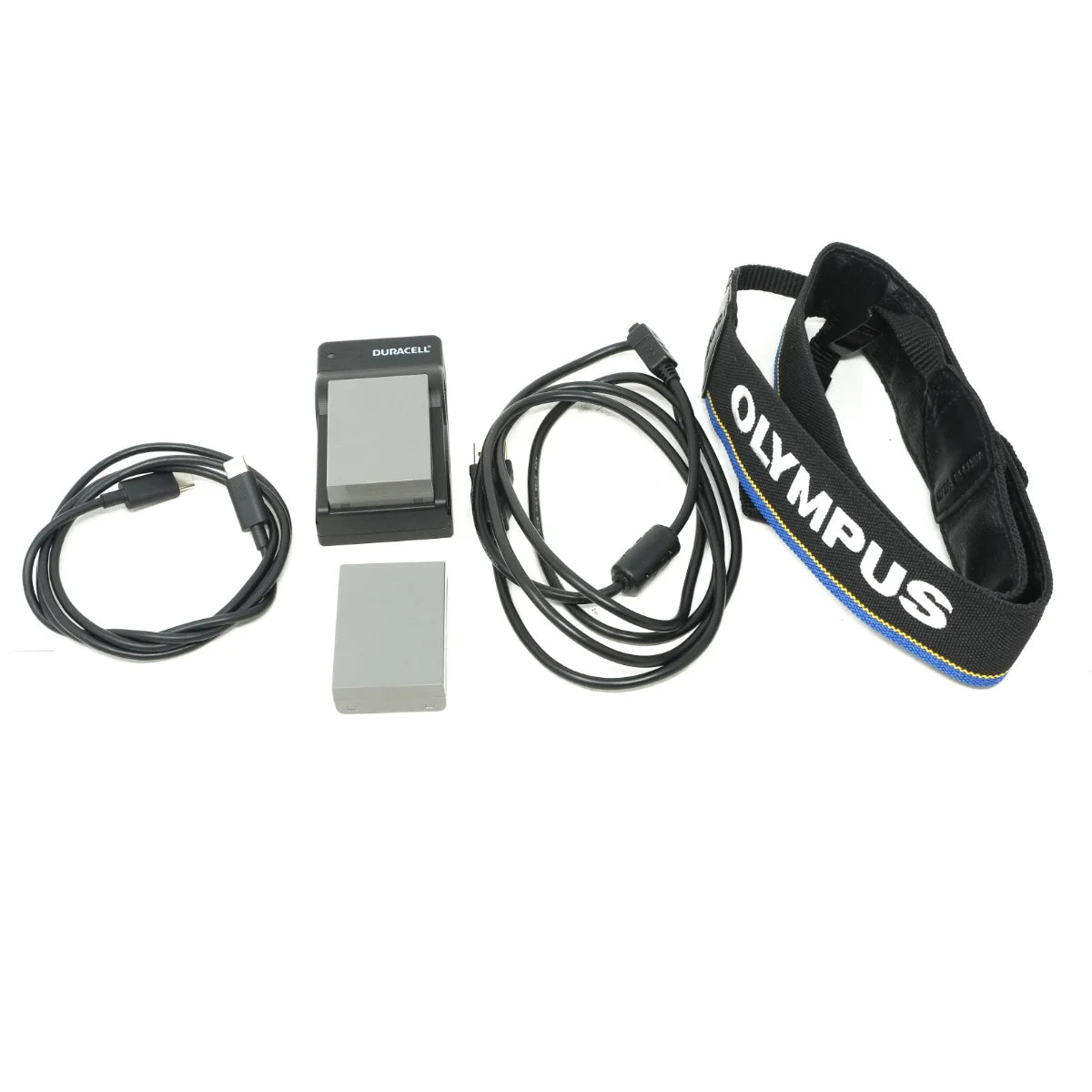Used Olympus E-M1 Mirrorless camera with Spare OM Battery - batteries, charger, cables and strap