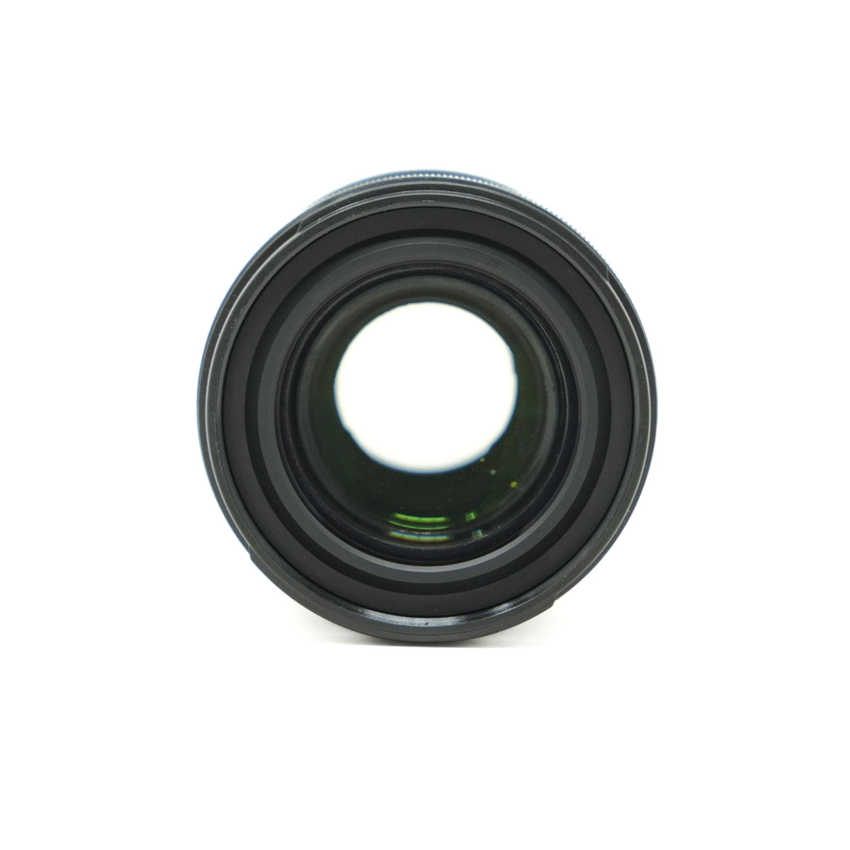 Camera lens on a white background