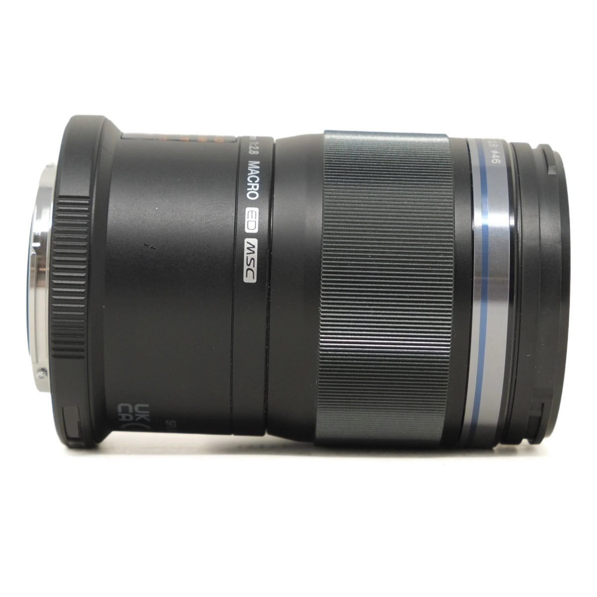 Camera lens on a white background