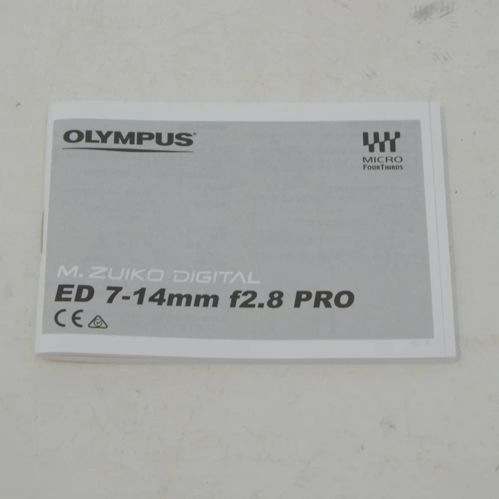 Used Olympus M.Zuiko PRO 7-14mm F2.8 PRO Lens (Boxed SH45283)