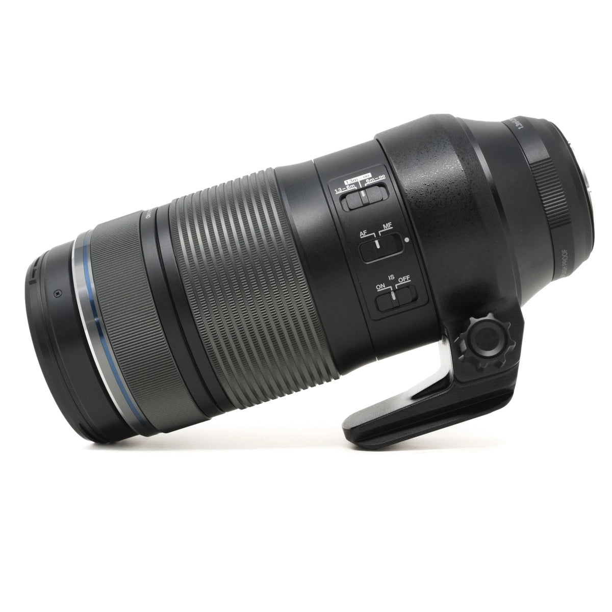 Camera lens on a white background