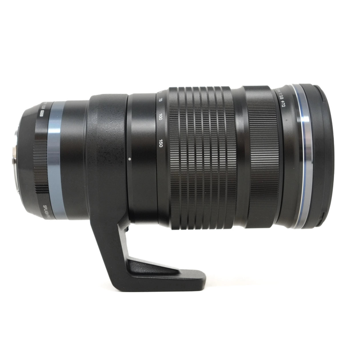 Camera lens on a white background