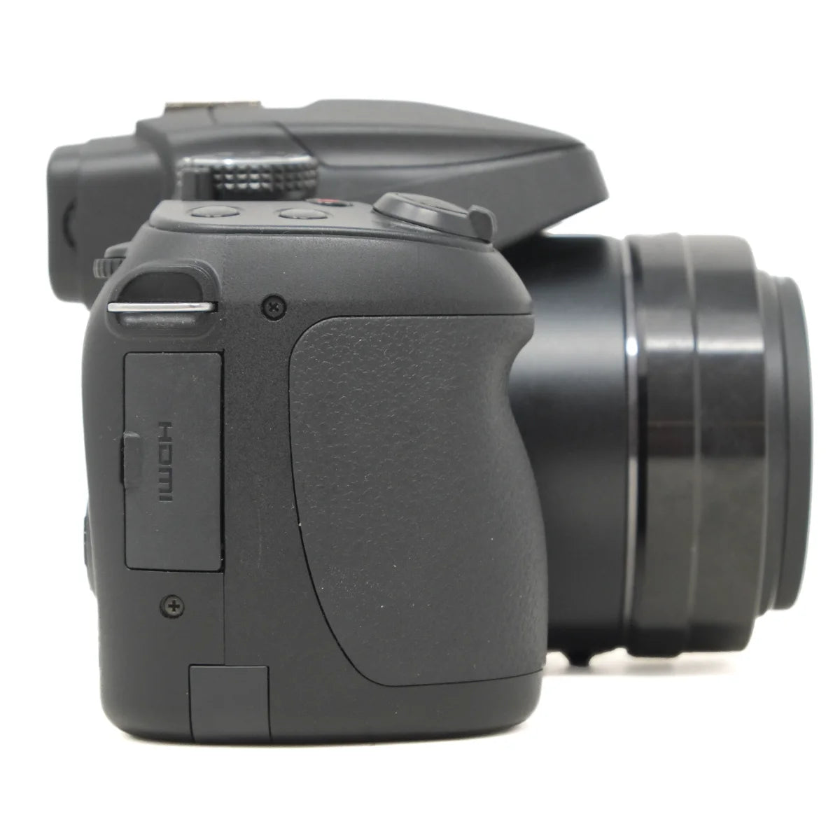 Used Panasonic DC-FZ82 Bridge camera - side angle