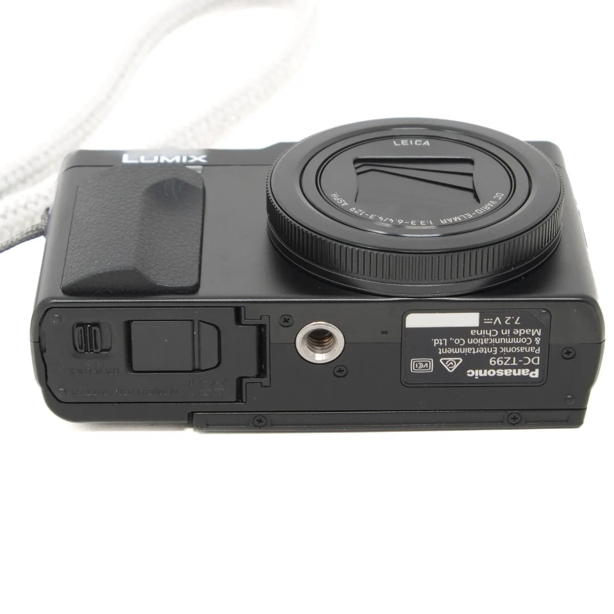 Used Panasonic DMC-TZ99 - bottom angle
