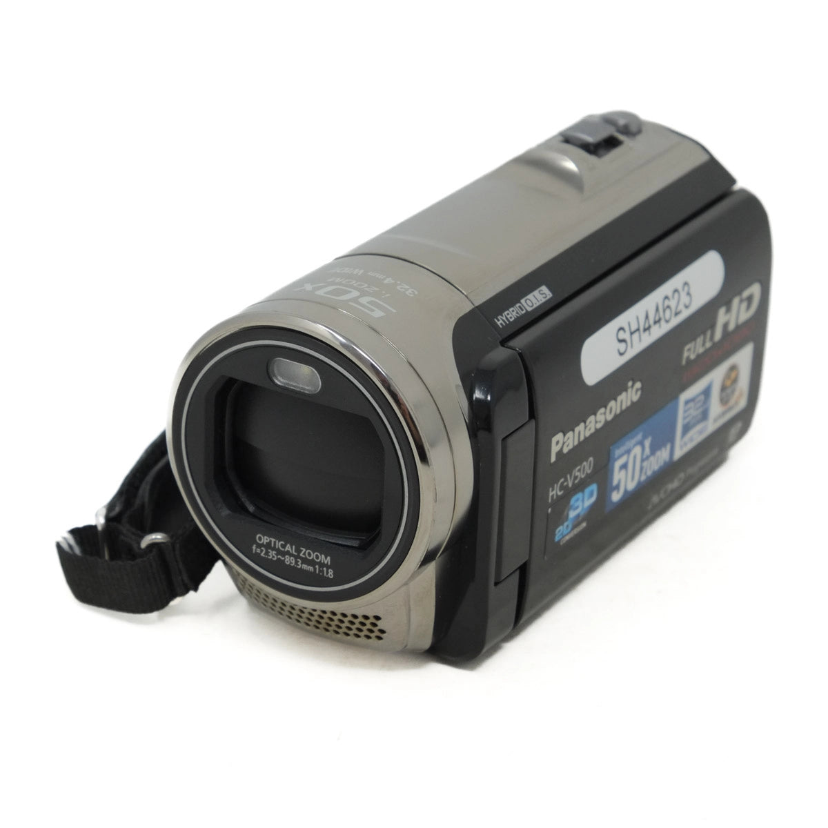 Used Panasonic HC-V500 Camcorder - front angle