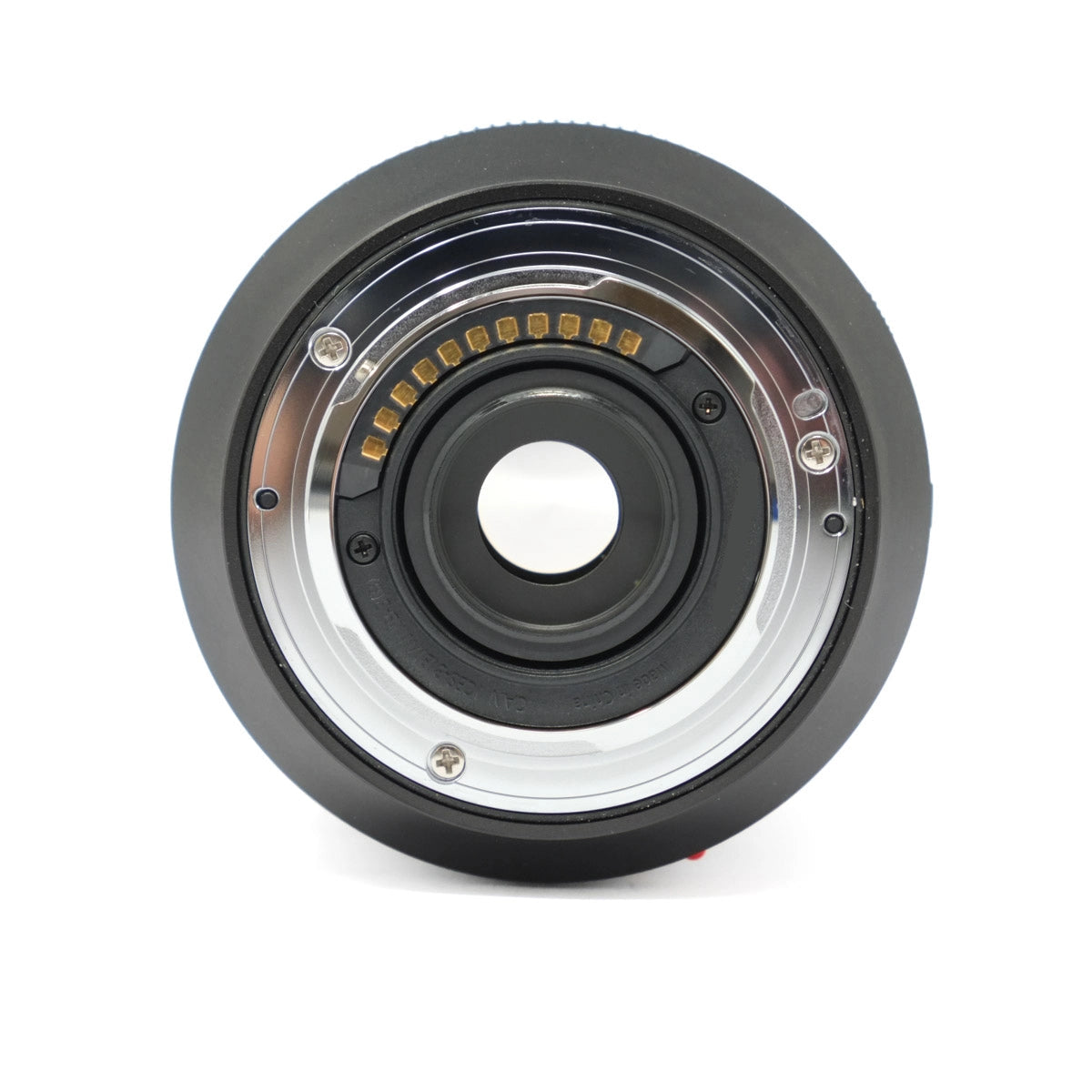 Used Panasonic Leica 12-60mm F2.8-4.0 ASPH DG Vario Elamarit lens - bottom angle
