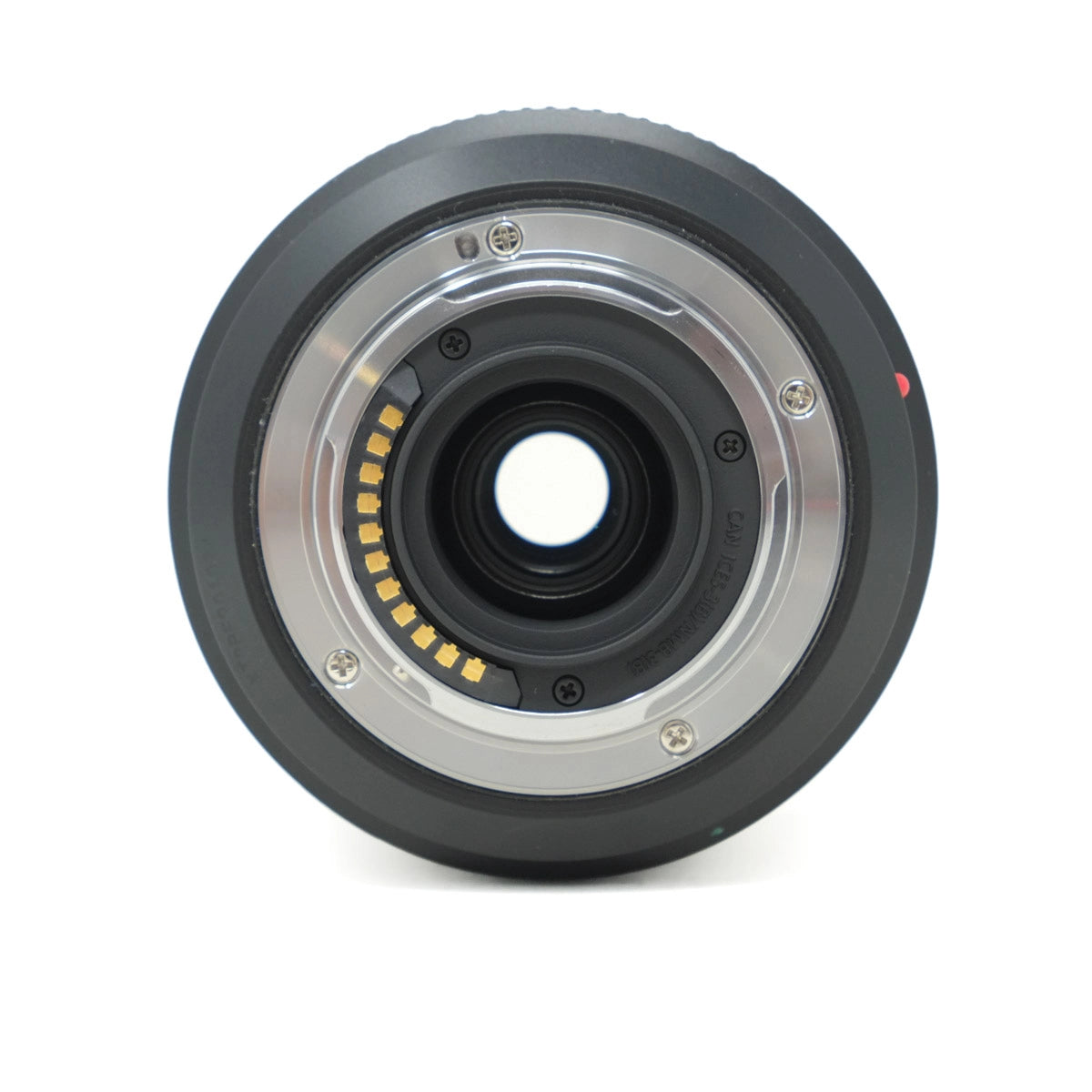 Camera lens on a white background