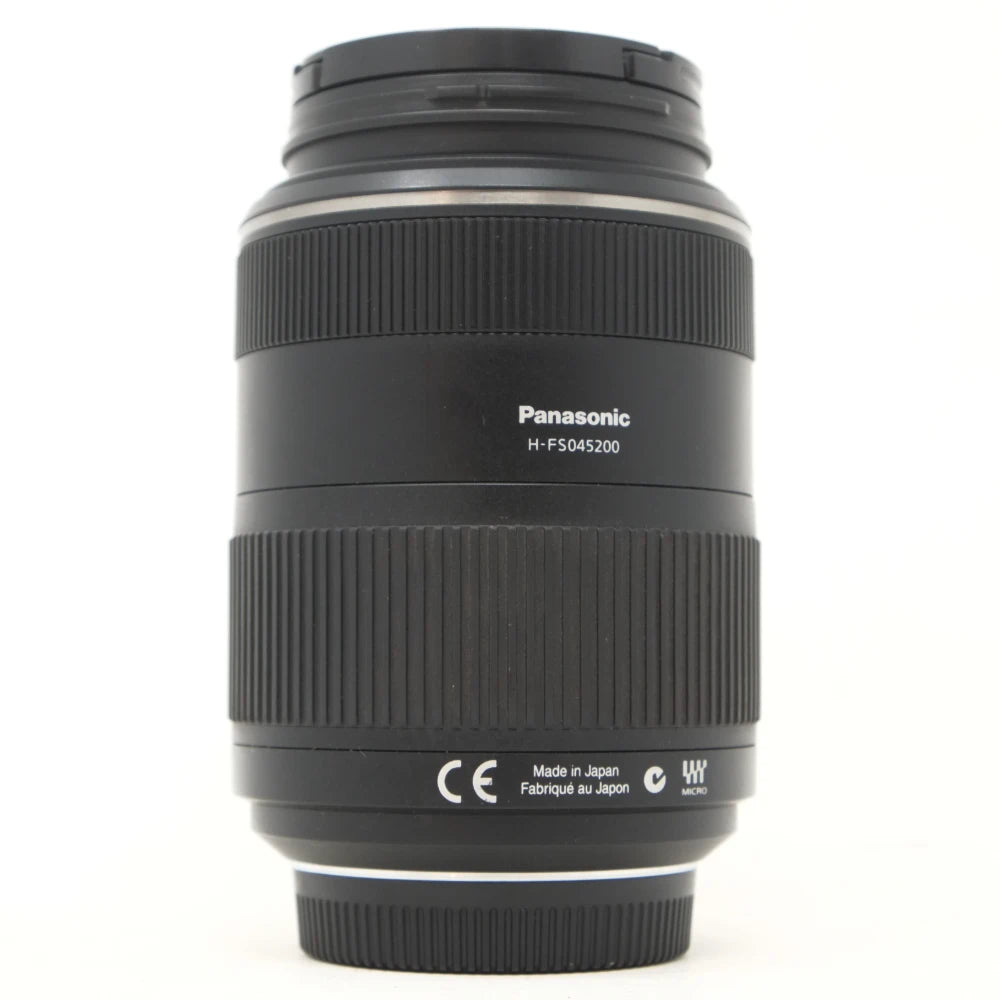 Used Panasonic Lumix G Vario 45-200mm Mega OIS lens (Hood SH45591)