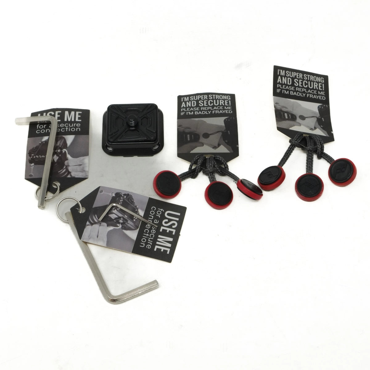 Used Peak Design Slide strap, Capture Clip and Anchors - allen keys, plate and anchors