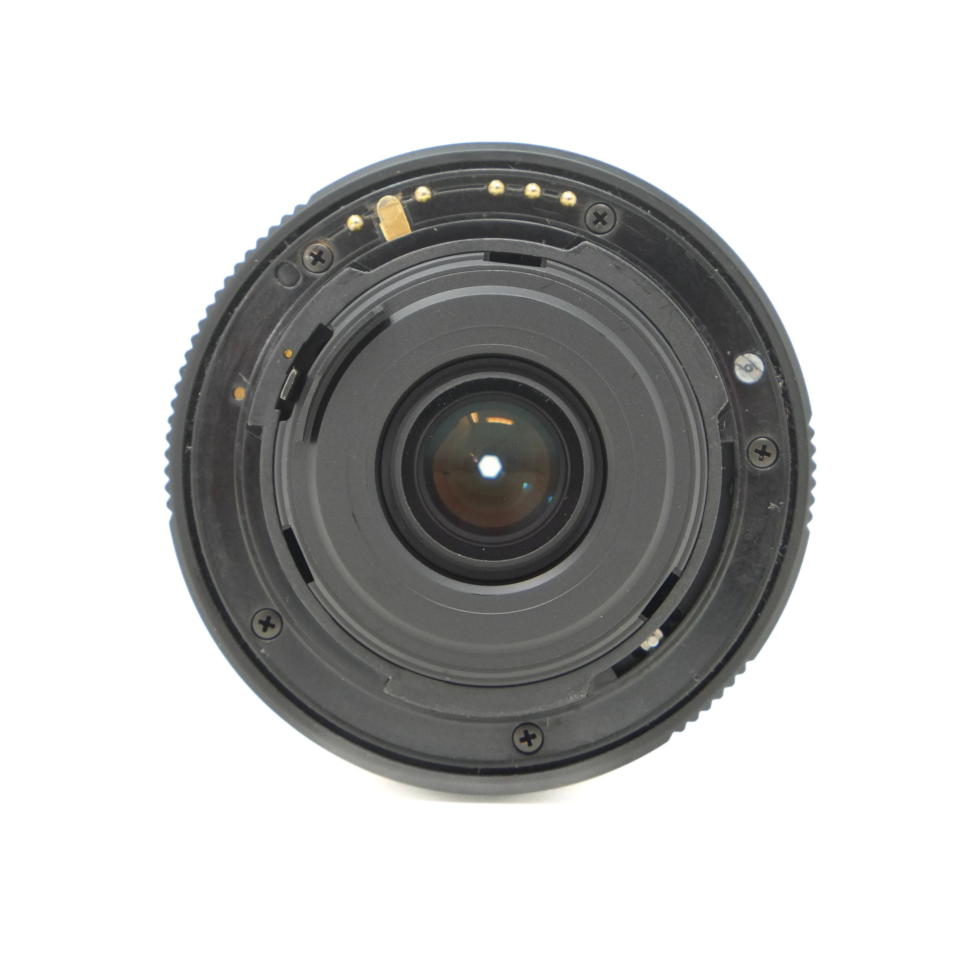 Camera lens on a white background