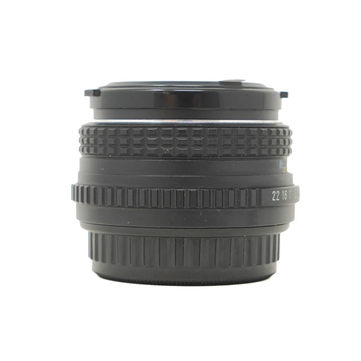 Used Pentax-M 50mm F1.7 PK Lens - side angle