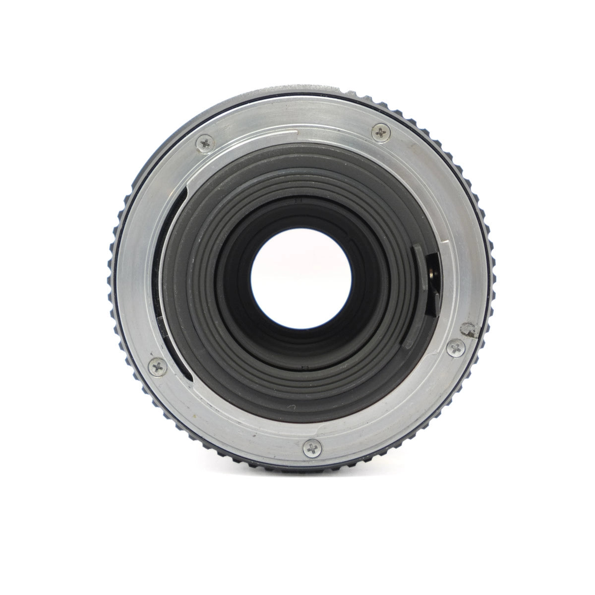 Camera lens on a white background