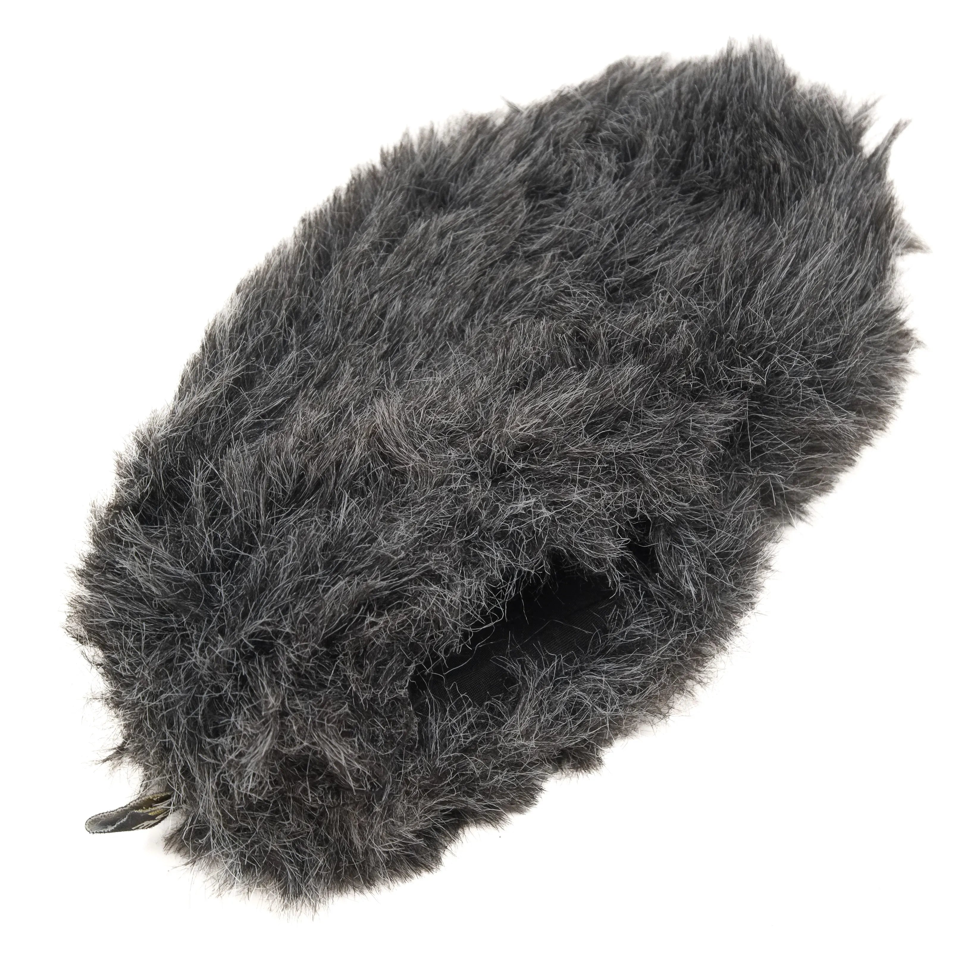 Used Rode Mic Go microphone with Dead cat - dead cat cover