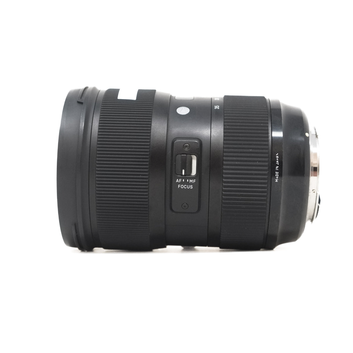 Used SIGMA 24-35mm f2 DG HSM ART side angle
