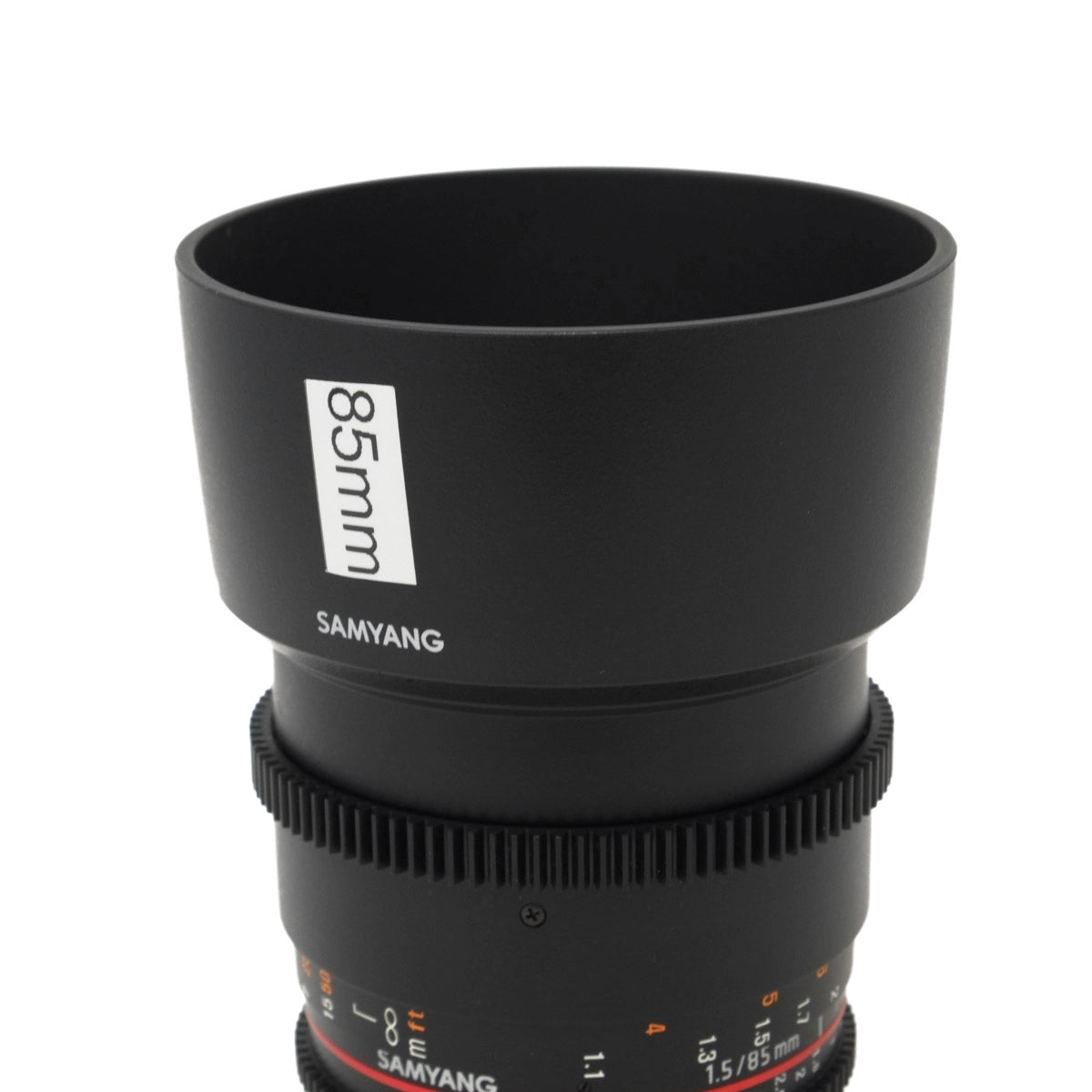Used Samyang VDSLR UMC II Cine 5 Lens Kit + Case - Lens hood
