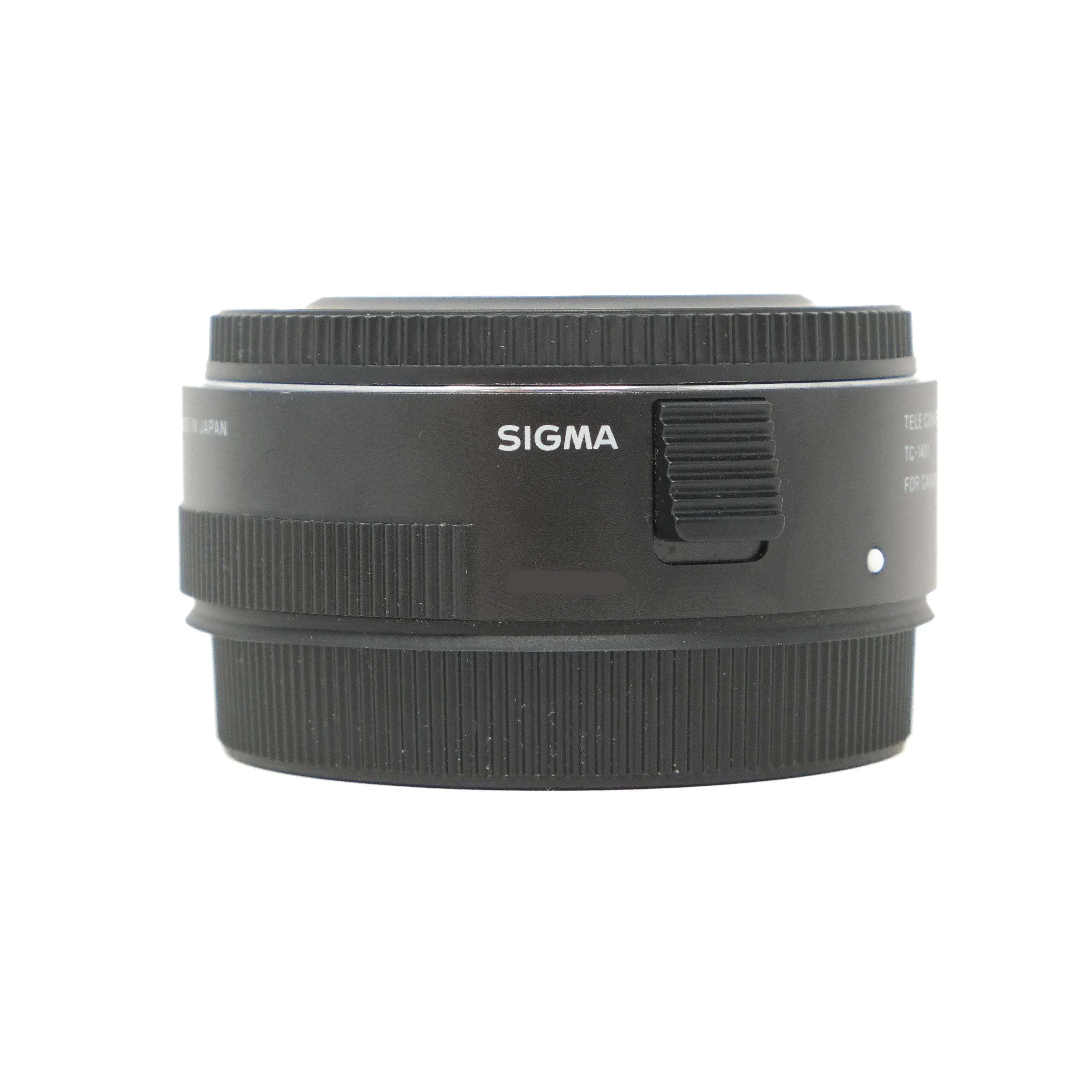 Used Sigma 1.4x Tele Converter TC-1401 For Canon EF - side angle