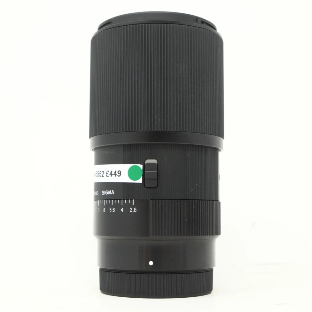 Used Sigma 105mm F2.8 Macro DG DN Lens in L Mount(SH45552)