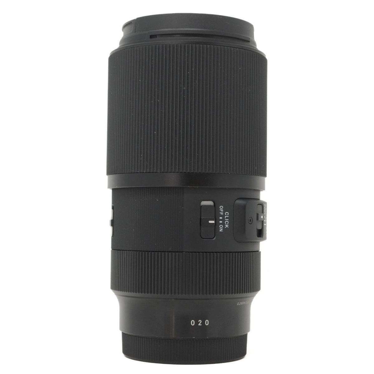 Used Sigma 105 f2.8 DG DN Macro Sony E - side angle
