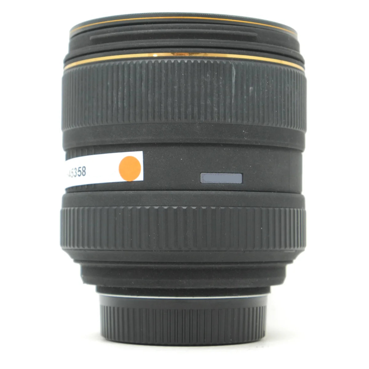 Used Sigma 17-35mm F2.8-4 DG HSM wide angle lens - side angle