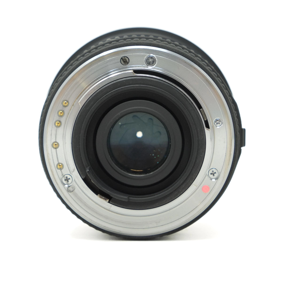 Camera lens on a white background