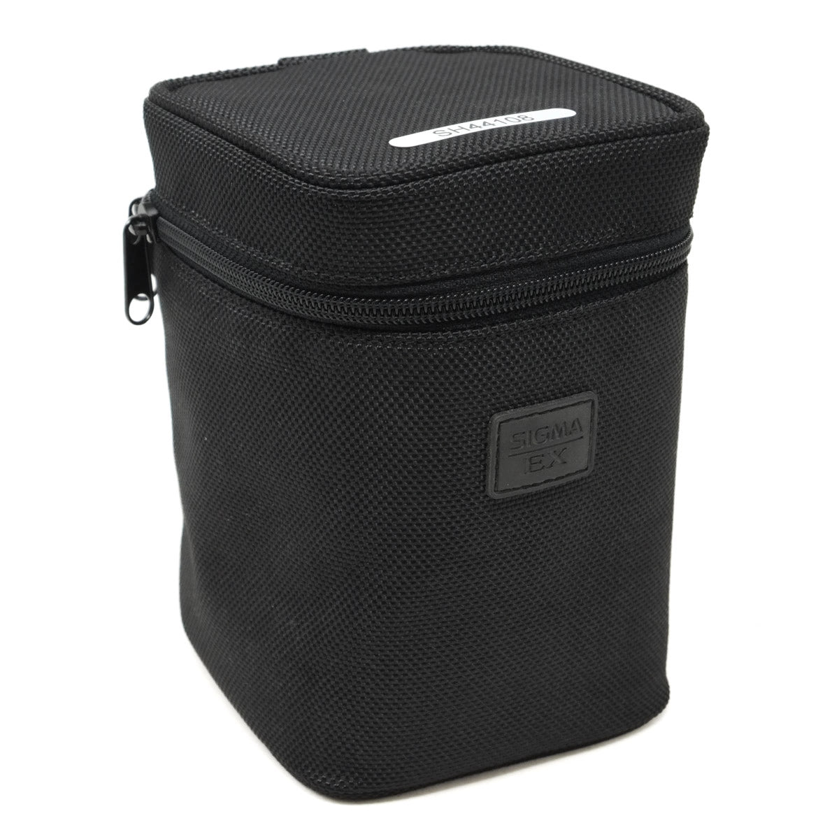 Black camera case with Sigma logo on a white background